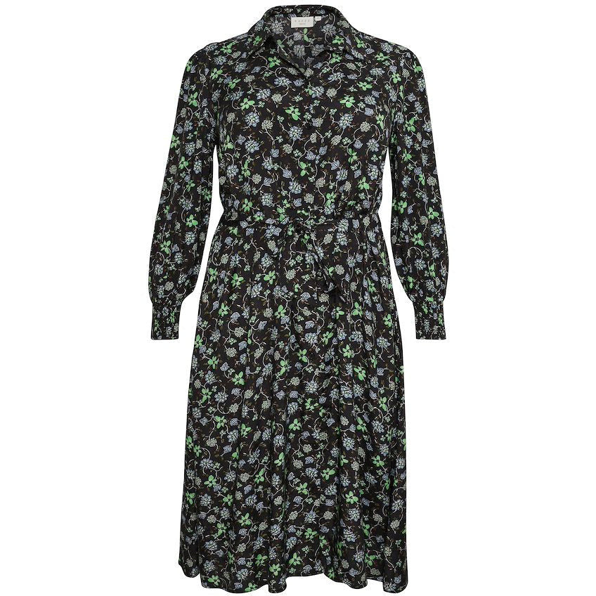 Kaffe Florisa Shirt Dress in Paisley Print - Wardrobe Plus