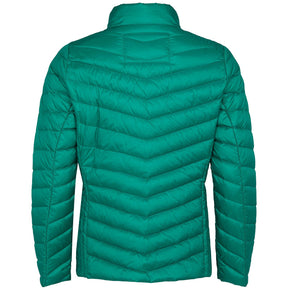 Frandsen Short Padded Jacket in Green - Wardrobe Plus