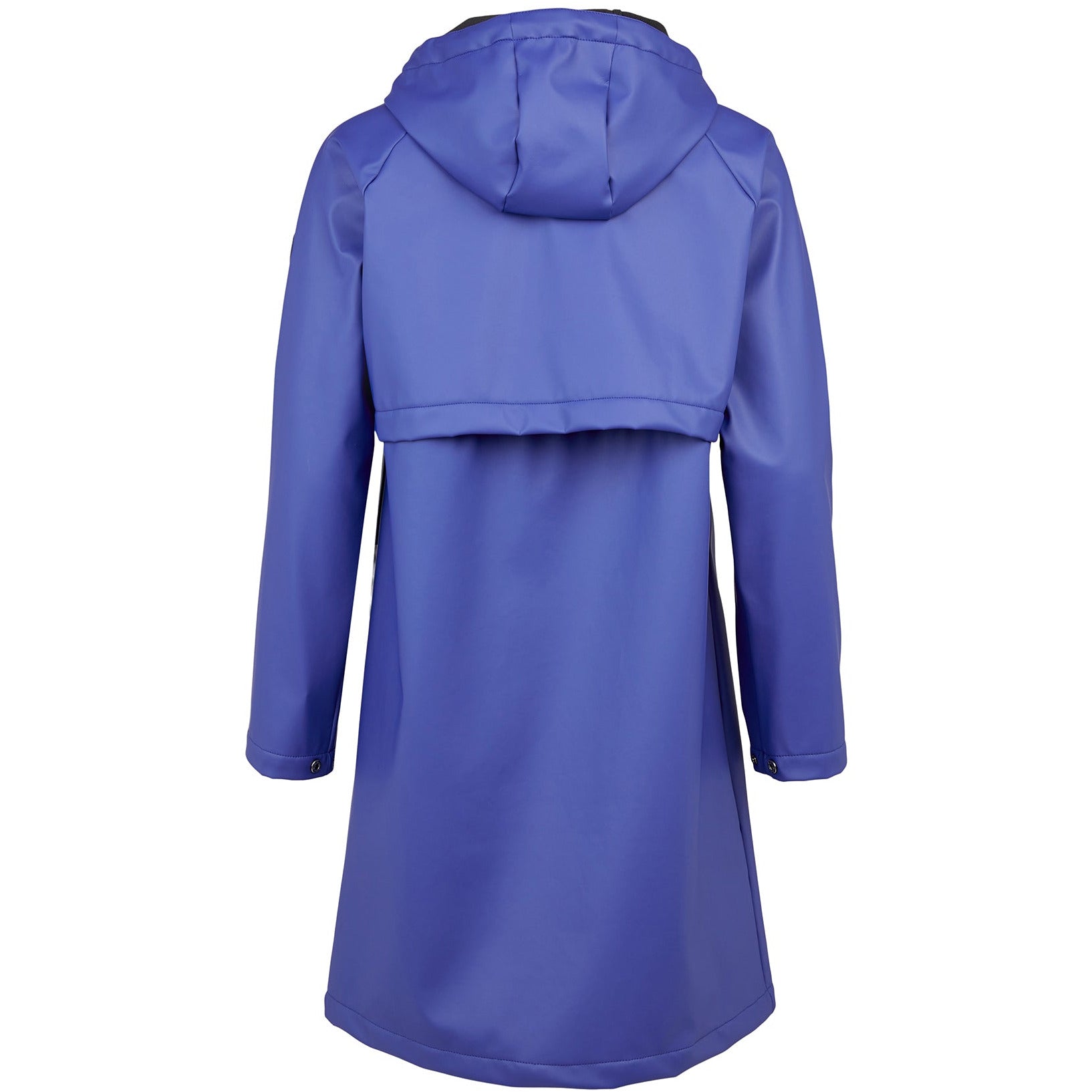 Frandsen Lined Raincoat in Royal Blue - Wardrobe Plus