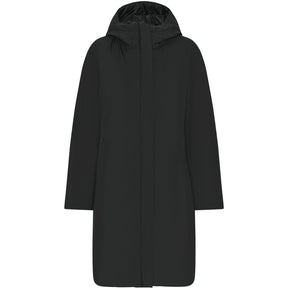 Normann Reversible Raincoat in Black - Wardrobe Plus