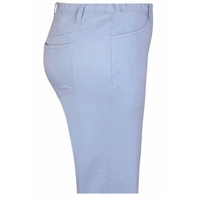 Zhenzi Capri Trousers in Blue - Wardrobe Plus