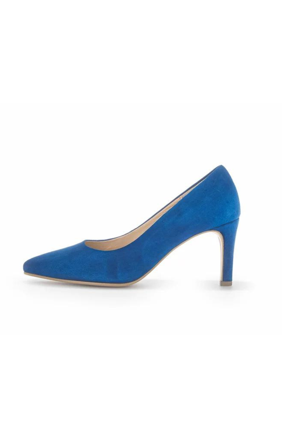 Gabor Court Shoe in Blue - Wardrobe Plus