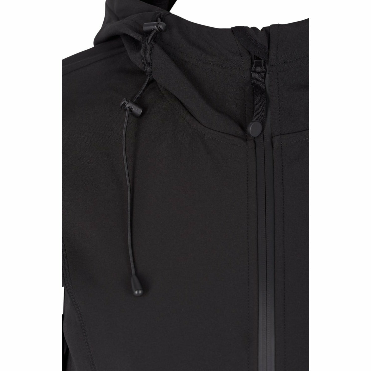 Zizzi Softshell Jacket in Black - Wardrobe Plus