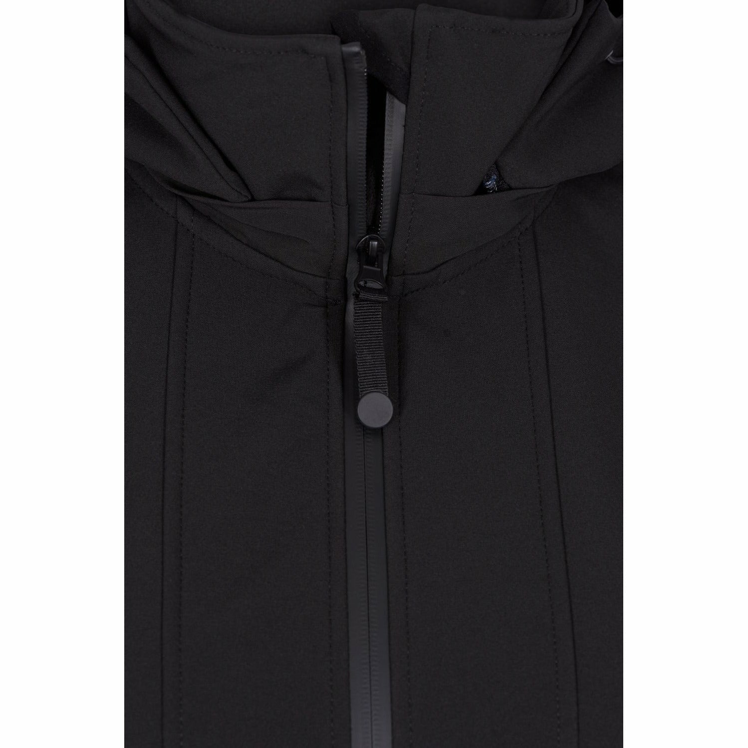 Zizzi Softshell Coat - Black - Wardrobe Plus