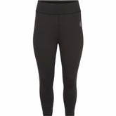 Zizzi Active Cropped Leggings in Black - Wardrobe Plus