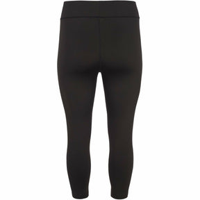 Zizzi Active Cropped Leggings in Black - Wardrobe Plus
