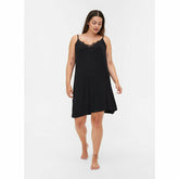Zizzi Lace Slip Dress - Wardrobe Plus