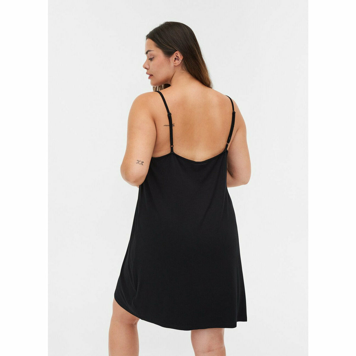 Zizzi Lace Slip Dress - Wardrobe Plus