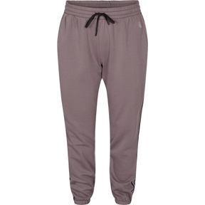 Zizzi Track Pants in Taupe - Wardrobe Plus