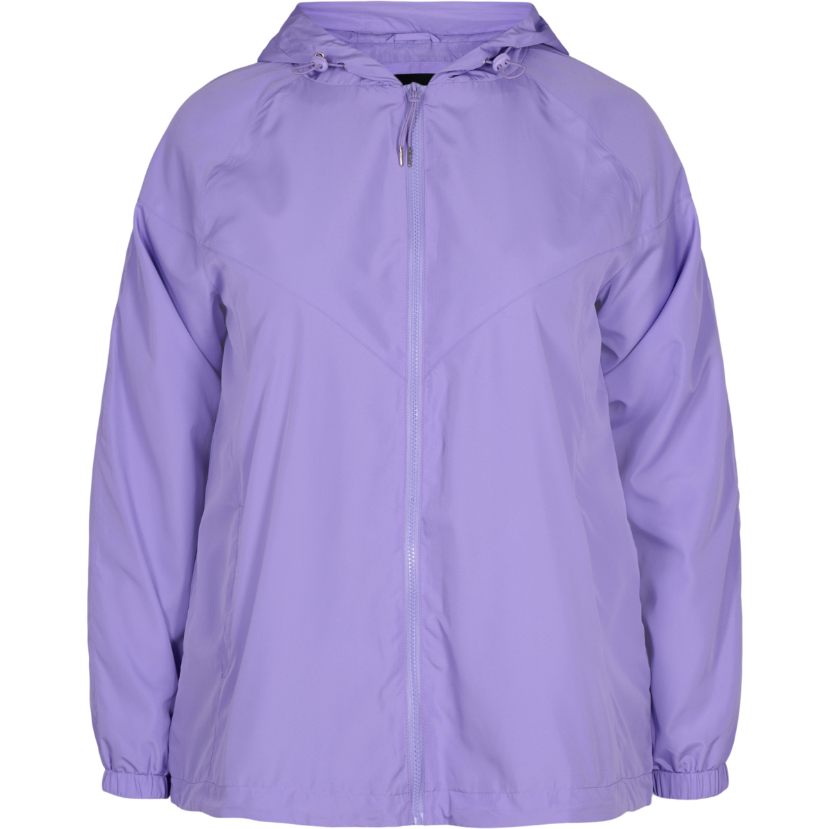 Zizzi Lightweight Jacket in Lilac - Wardrobe Plus