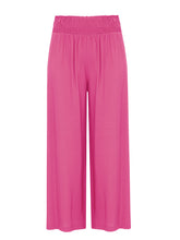 Mat Smock Waisted Trousers in Pink - Wardrobe Plus