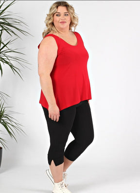 Magna A-Line vest in Red
