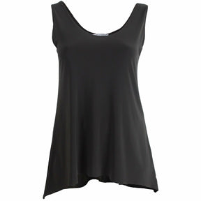 Magna A-Line vest in black - Wardrobe Plus
