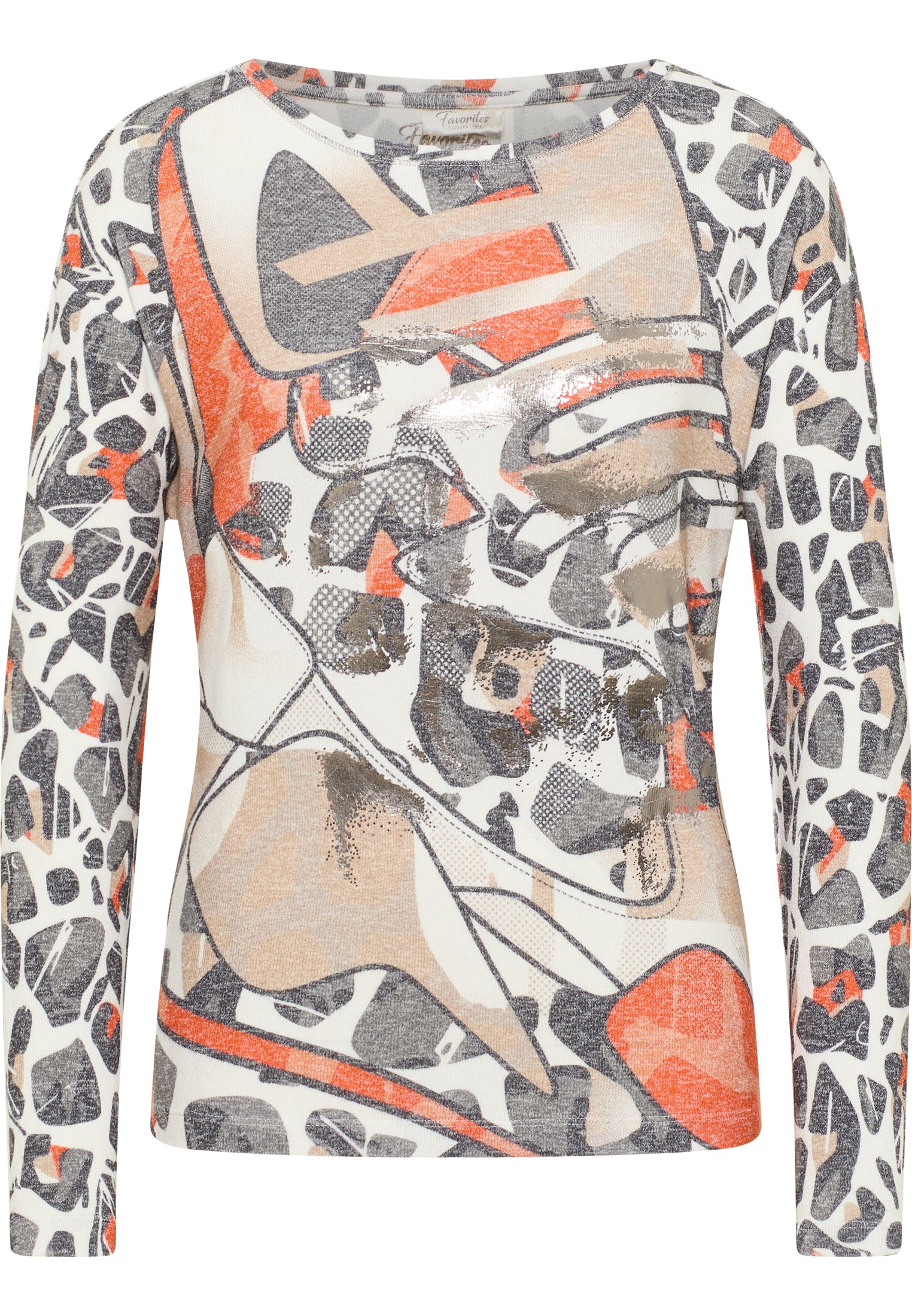 Barbara Lebek Leopard Print Knit Top - Wardrobe Plus