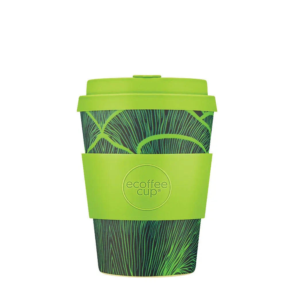 Reusable Ecoffee Cup in Lime Pattern - Wardrobe Plus