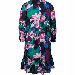 Zizzi Floral Midi Dress - Wardrobe Plus