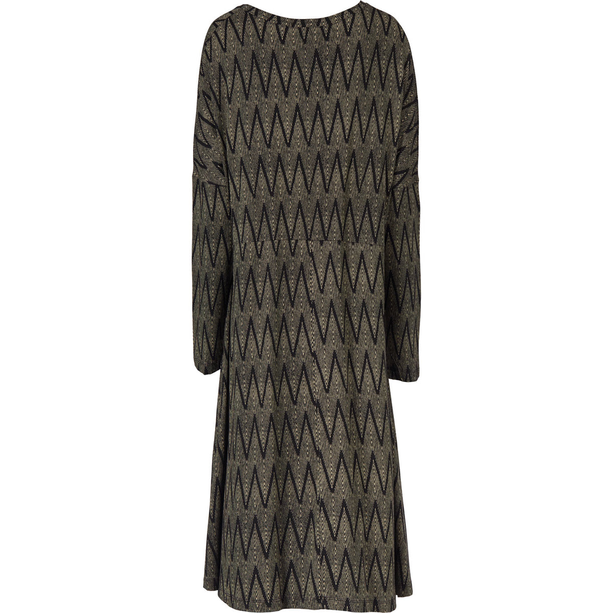 Masai Noa Dress in Black Print - Wardrobe Plus