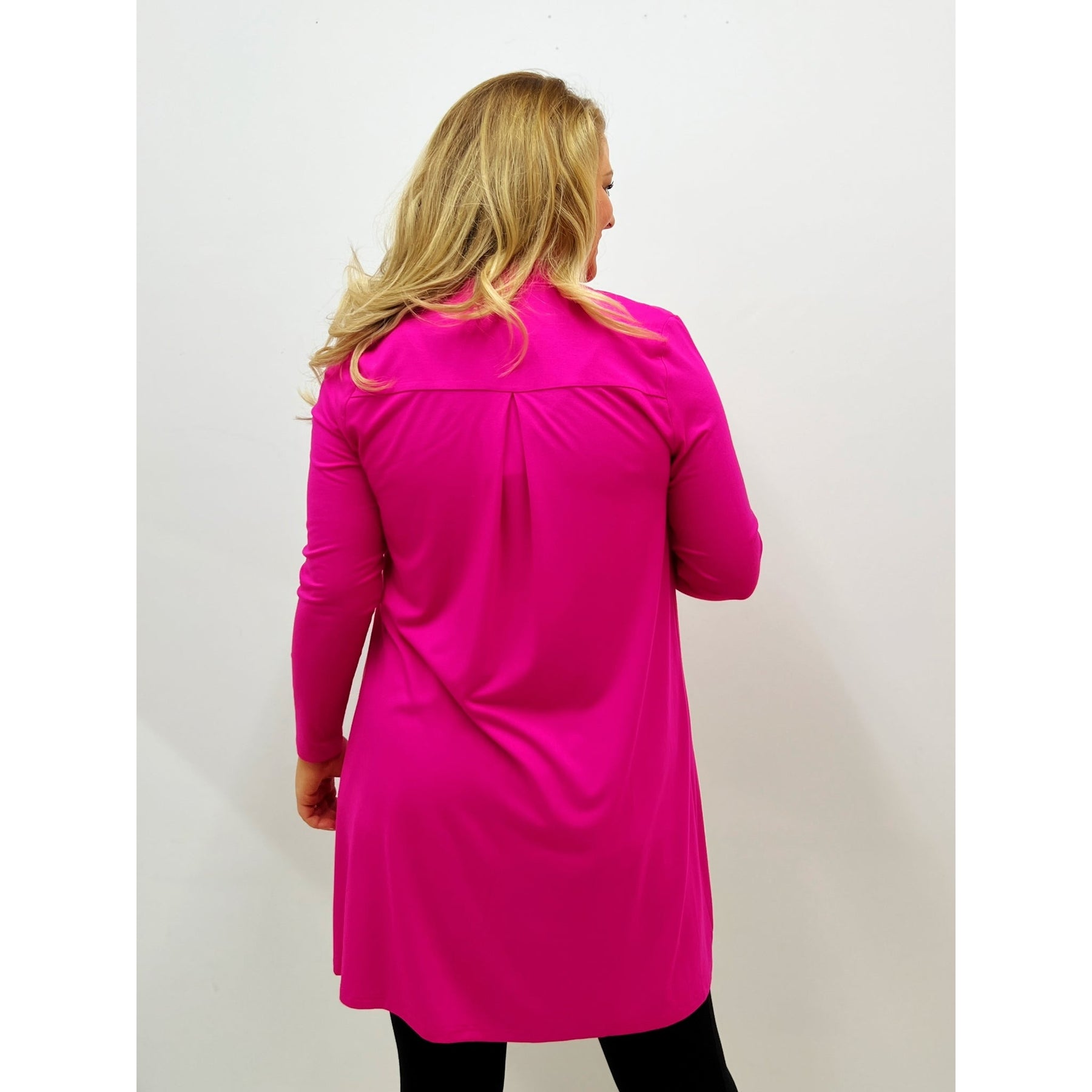 Mellomi Cara Cardigan in Pink - Wardrobe Plus