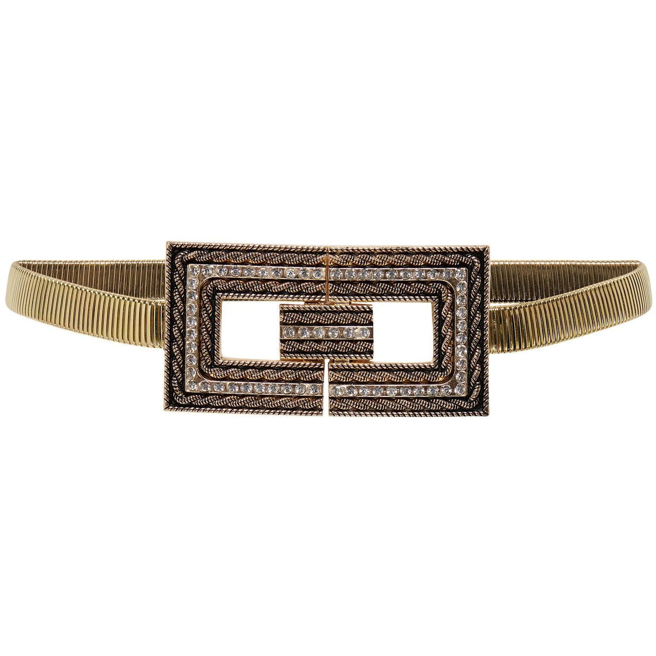 Only Carmakoma Gold Waist Belt - Wardrobe Plus