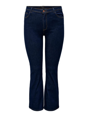 Only Carmakoma Sally Flared Jeans - Wardrobe Plus