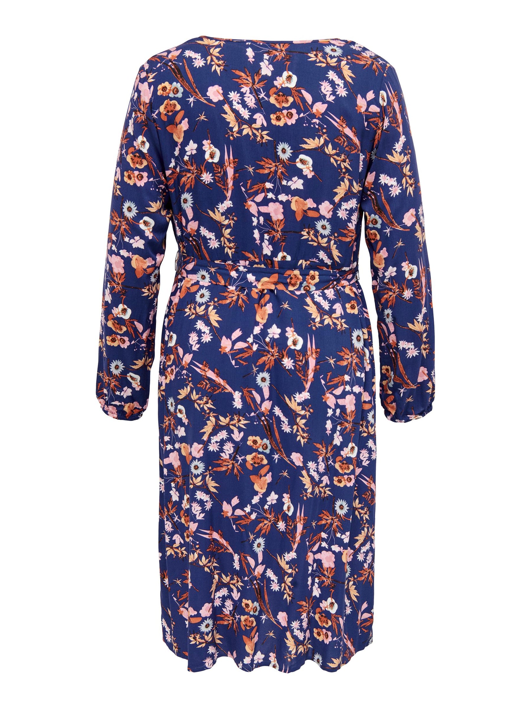 Only Carmakoma Lolli Print Dress Plus Size Dresses Wardrobeplus.ie