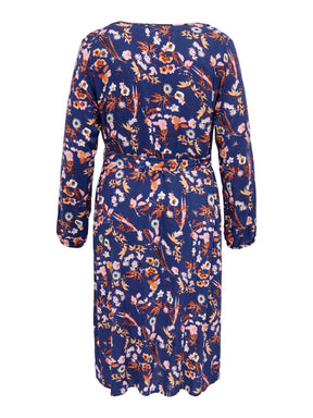 Only Carmakoma Lolli Printed Dress - Wardrobe Plus