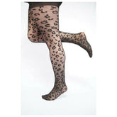 Pamela Mann Tights in Leopard Print - Wardrobe Plus