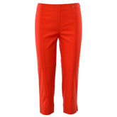 Robell Crop Trousers | Orange - Wardrobe Plus