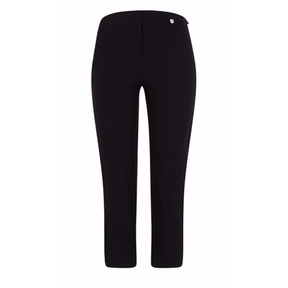 Robell Crop Trousers in Black  