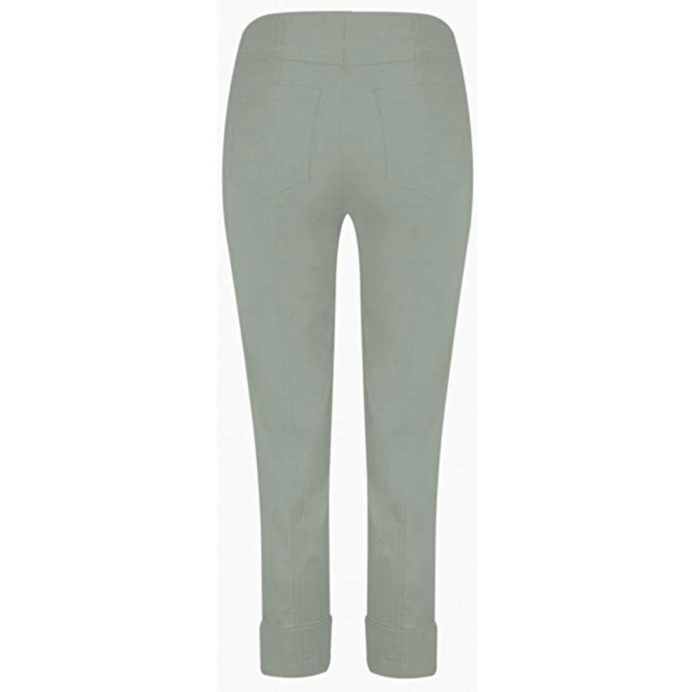 Robell 7/8ths Trousers | Khaki - Wardrobe Plus