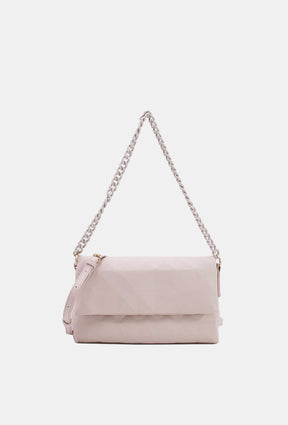 Chain Strap Bag in Pink - Wardrobe Plus