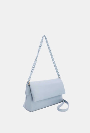 Chain Strap Bag in Blue - Wardrobe Plus