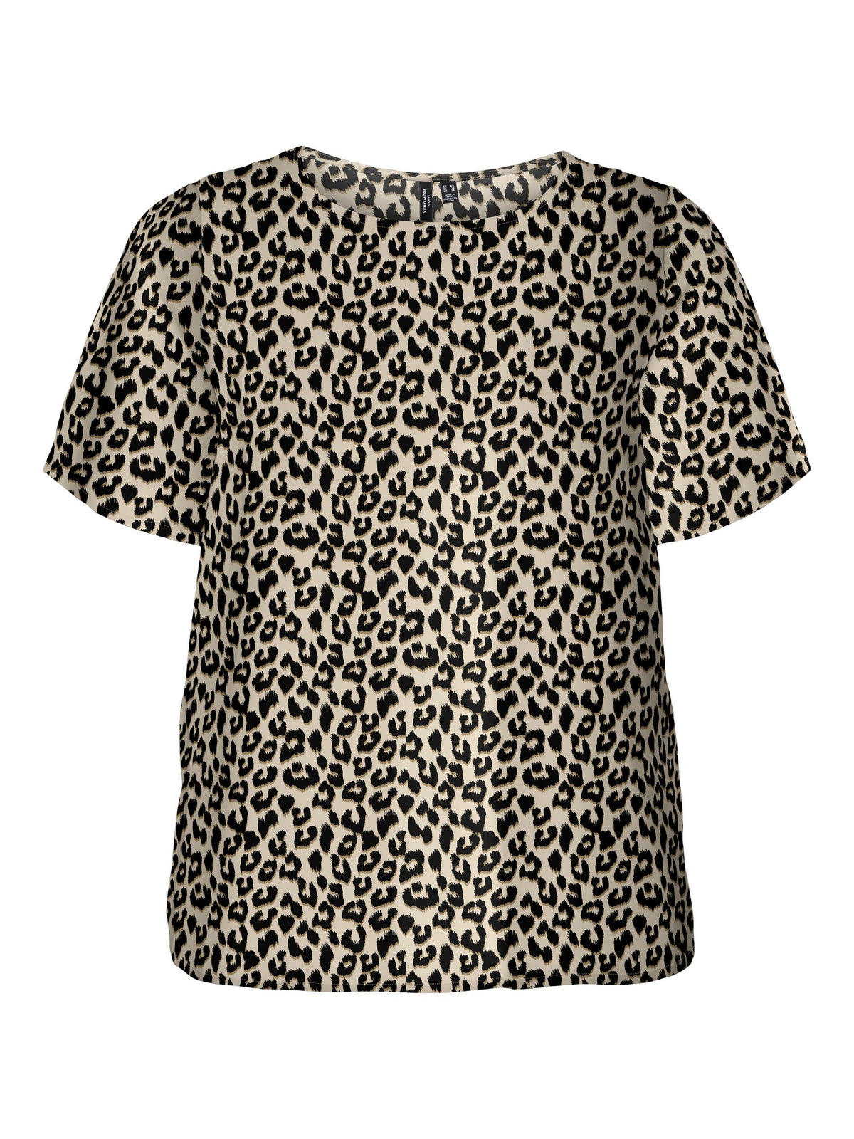 Vero Moda Curve Blouse in Leopard - Wardrobe Plus