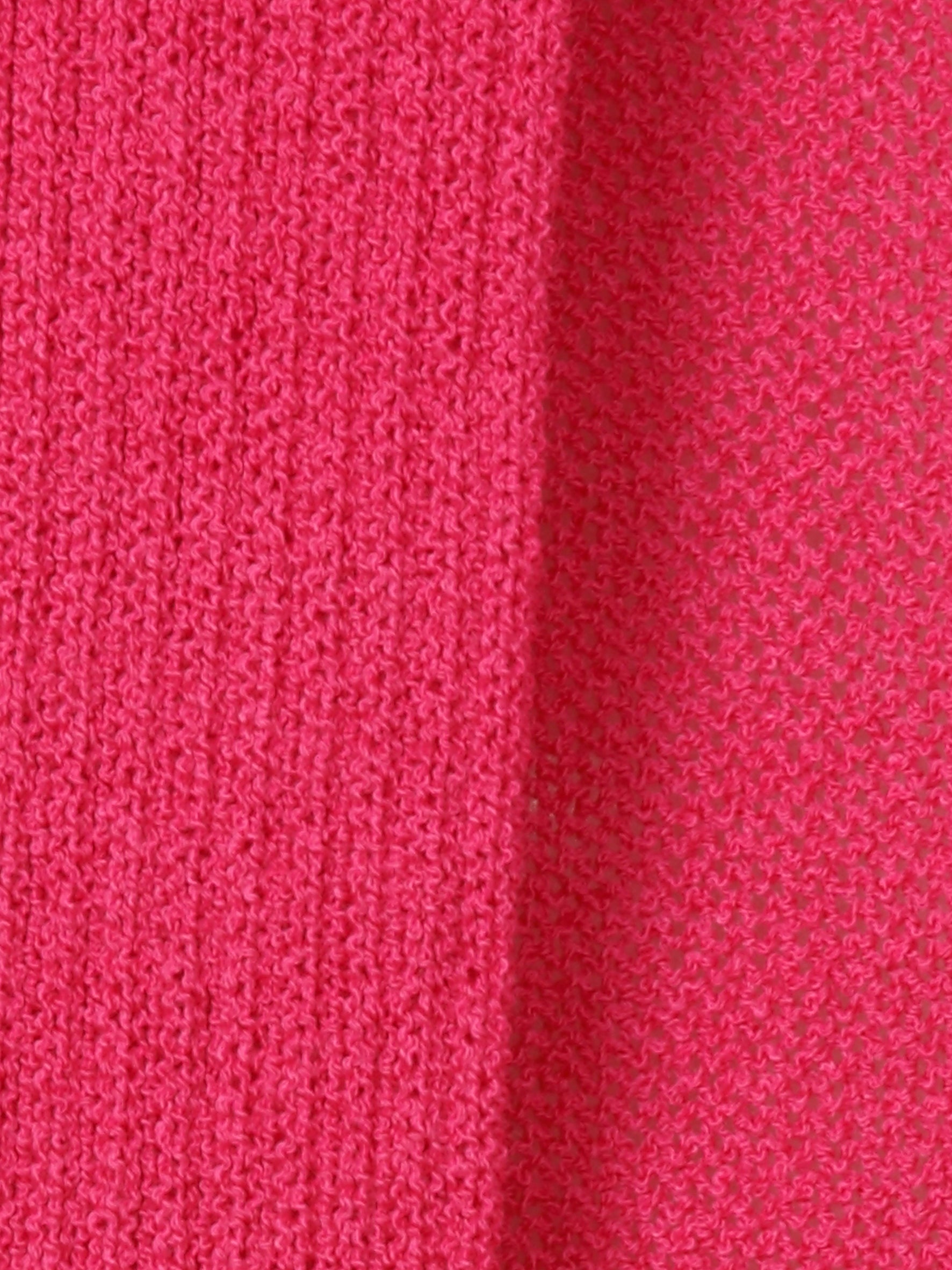 Via Appia Knit Cardigan in Pink - Wardrobe Plus