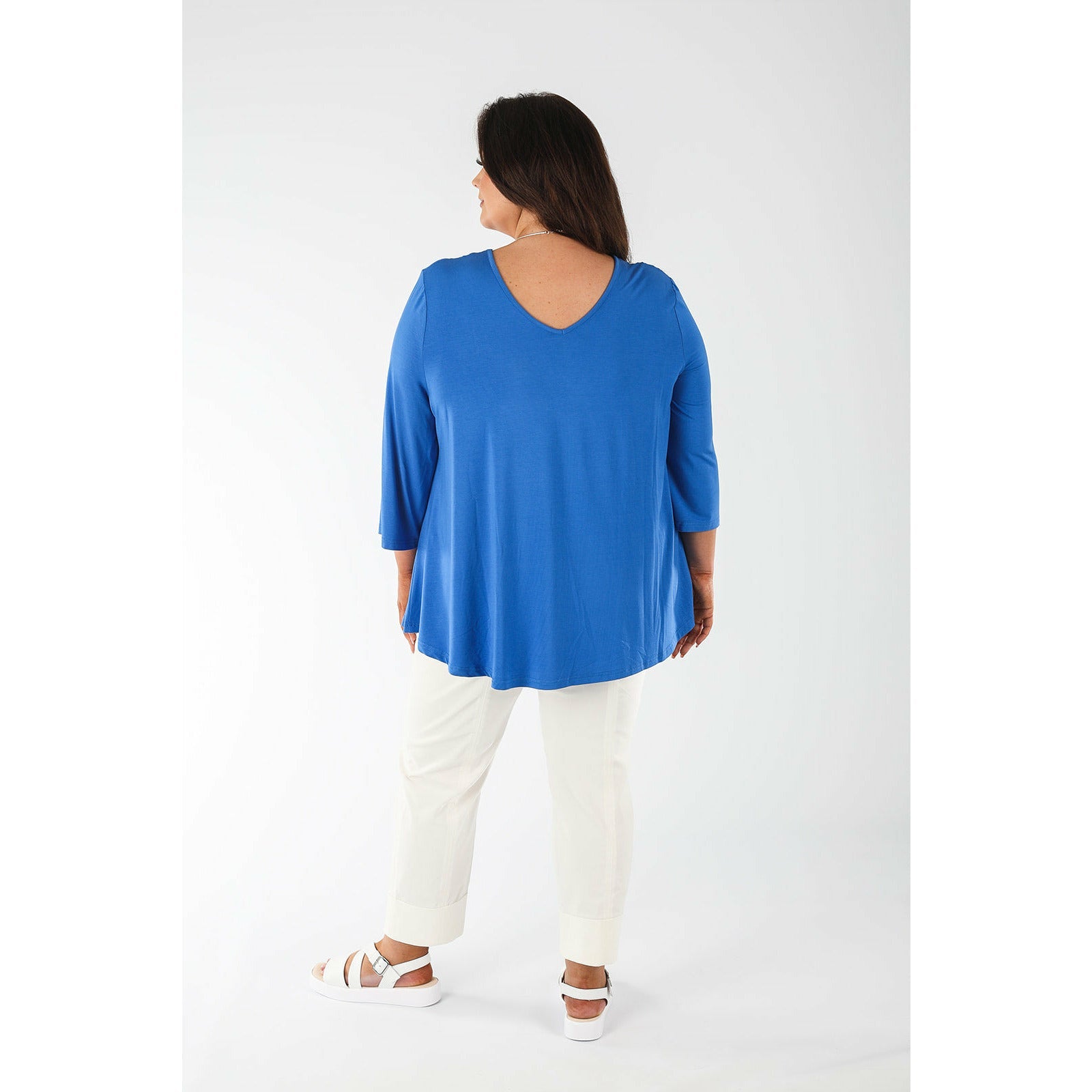 Mellomi Julie Reversible Top in Blue - Wardrobe Plus