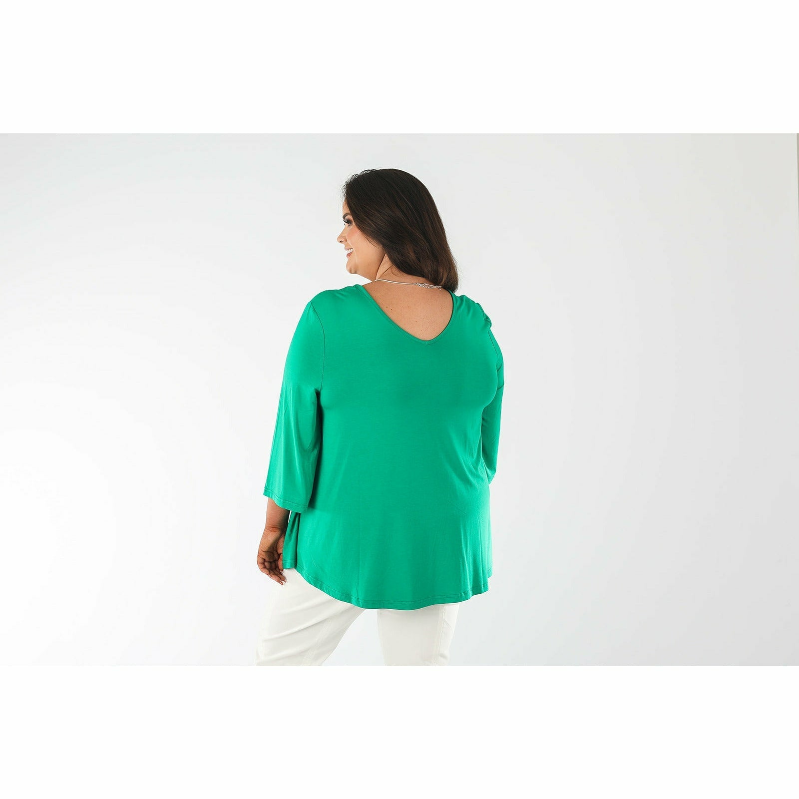 Mellomi Julie Reversible Top in Green - Wardrobe Plus