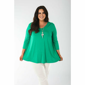 Mellomi Julie Reversible Top in Green - Wardrobe Plus