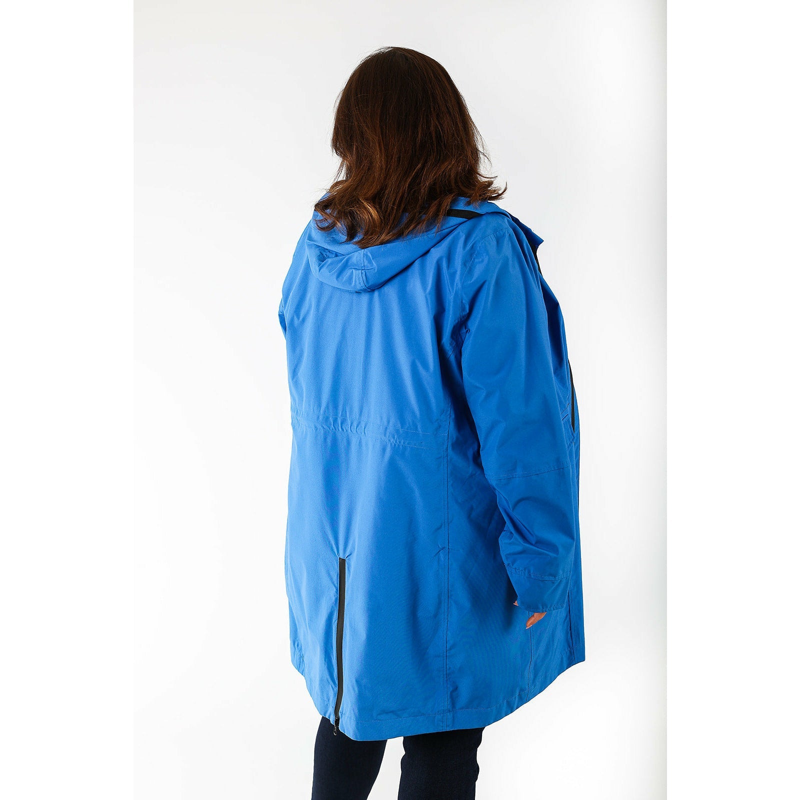 Normann Raincoat in Blue - Wardrobe Plus