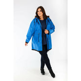 Norman Lightweight Raincoat in Blue - Wardrobe Plus