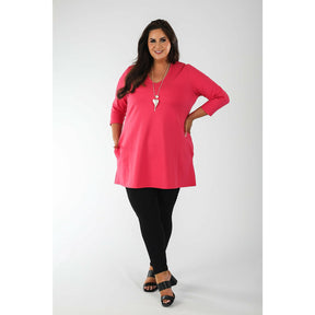 Mellomi Becky Tunic in Pink - Wardrobe Plus