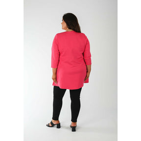 Mellomi Becky Tunic in Pink - Wardrobe Plus