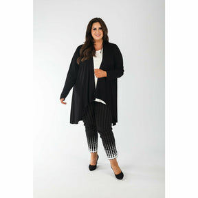 Mellomi Cara Cardigan in Black - Wardrobe Plus