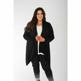 Mellomi Cara Cardigan in Black - Wardrobe Plus