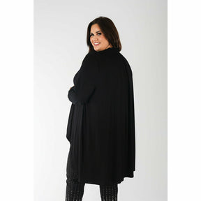 Mellomi Cara Cardigan in Black - Wardrobe Plus