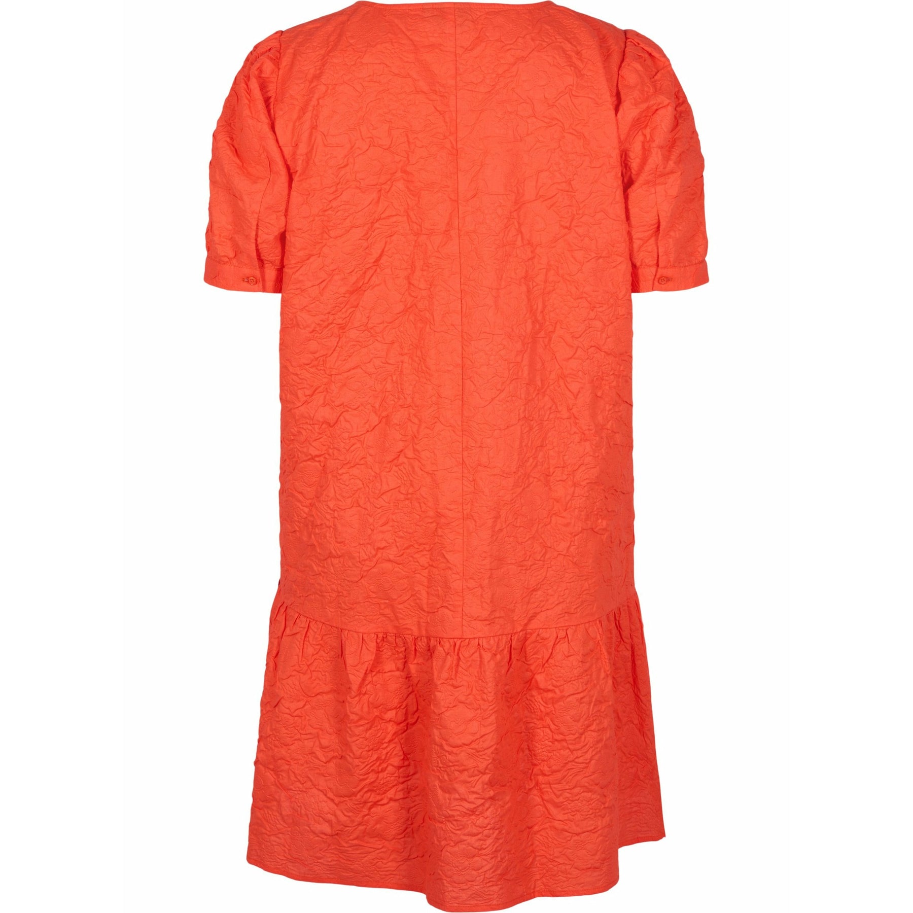 Zizzi Sonie Dress in Orange - Wardrobe Plus