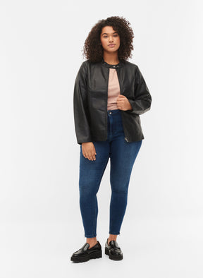 Zizzi Hollie Jacket in Black - Wardrobe Plus