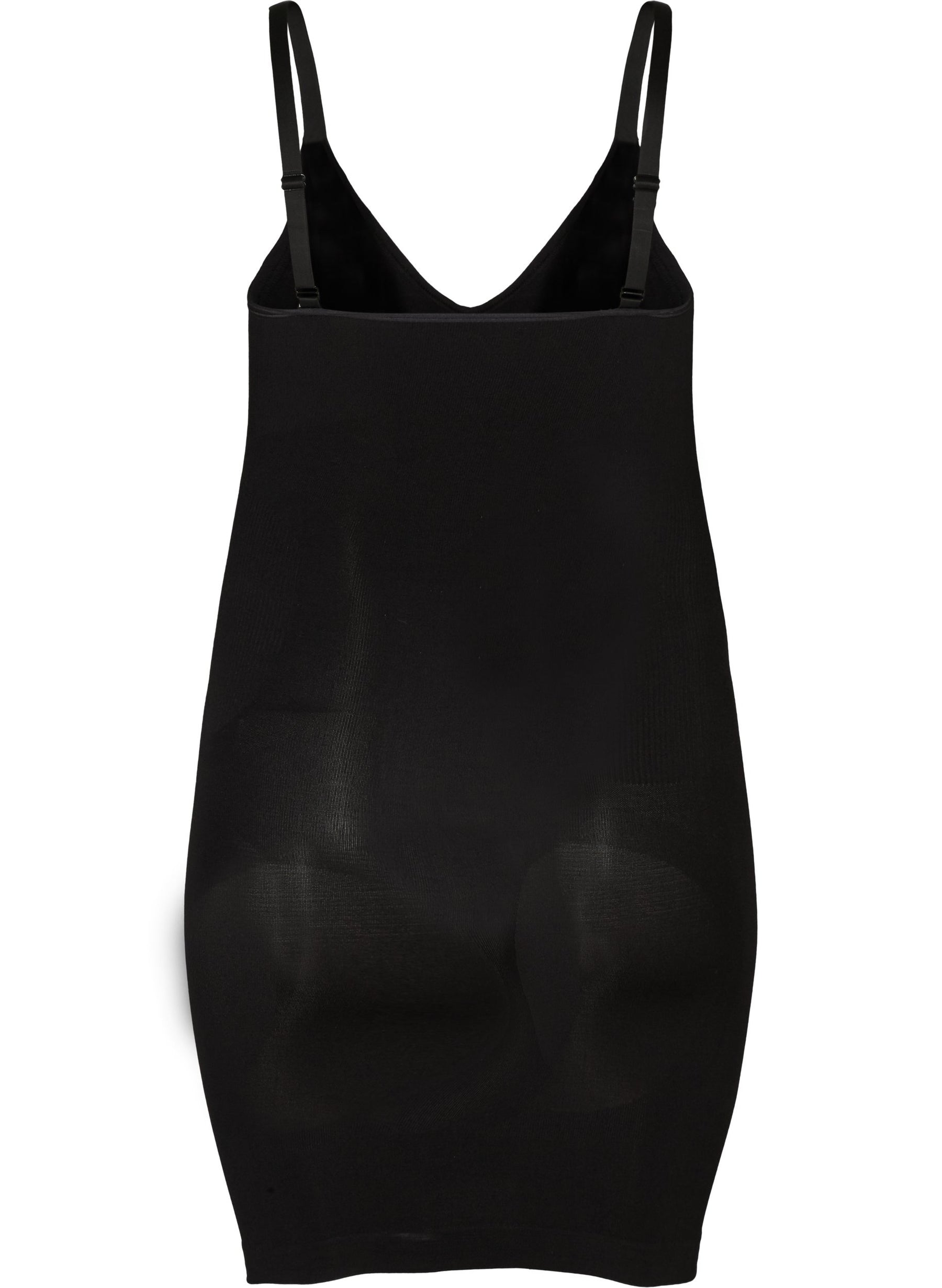 Zizzi Shapewear Dress in Black - Wardrobe Plus