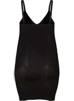 Zizzi Shapewear Dress in Black - Wardrobe Plus