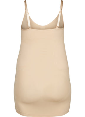 Zizzi Shapewear Dress in Nude - Wardrobe Plus