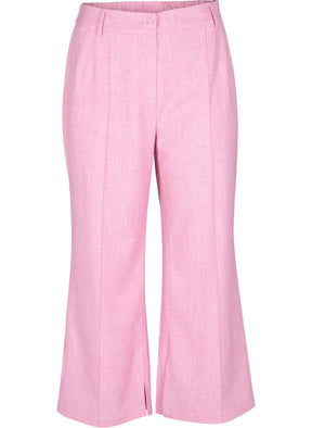 Zizzi Koopa Trousers in Rose - Wardrobe Plus
